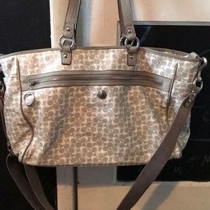 Coach diaper bag